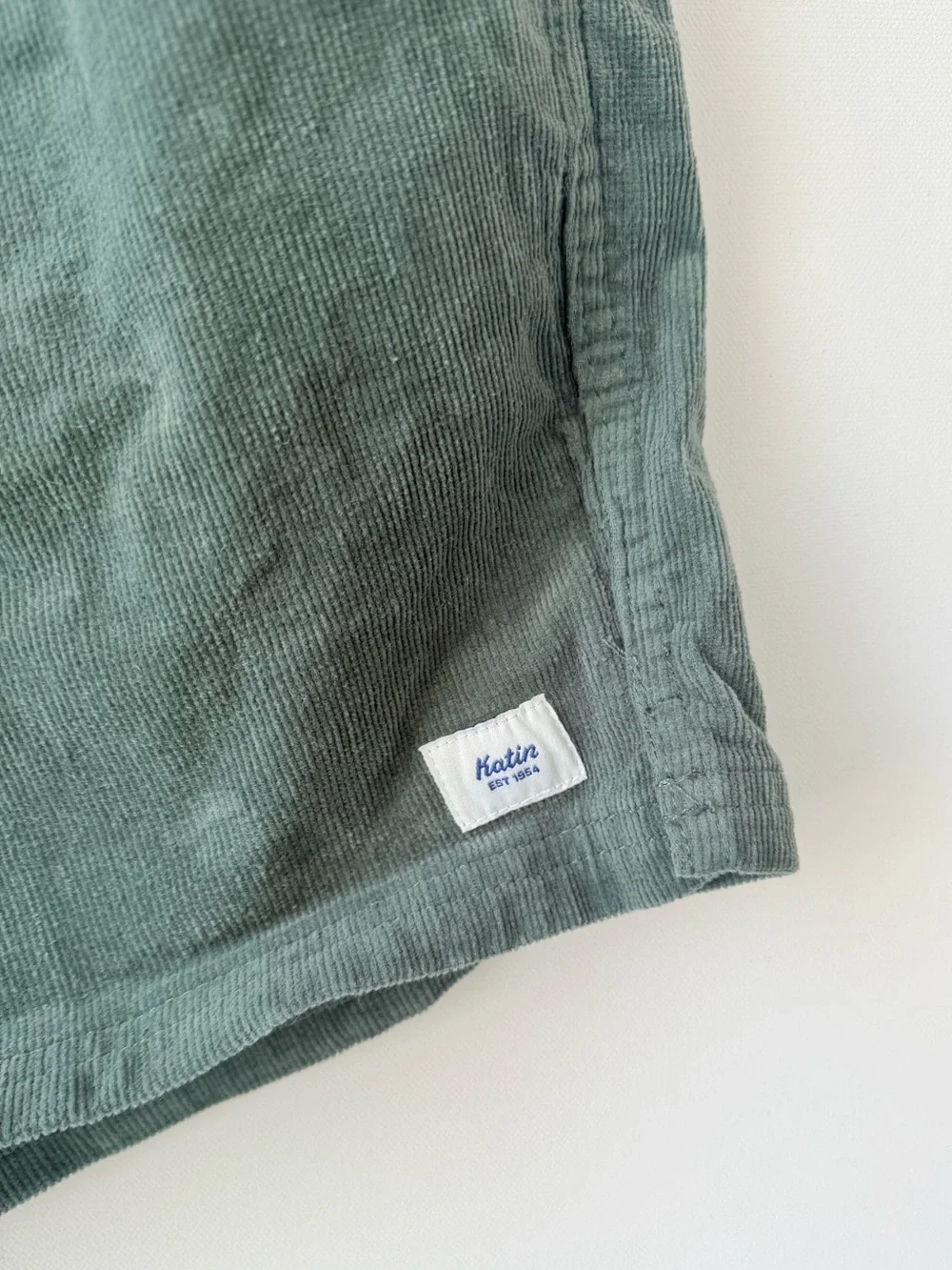 Katin Cord Local Short - 6.5" in dark teal size large - Picture 4 of 7